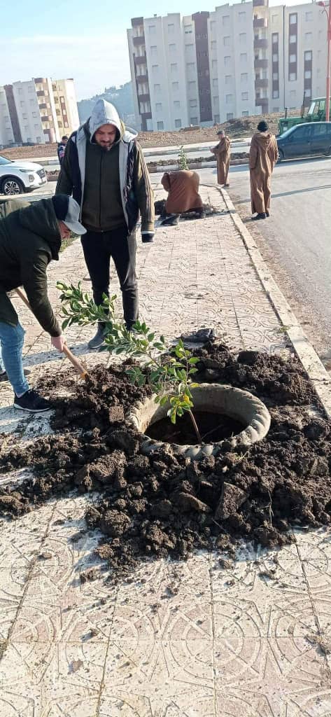 فريق البلدية في اجتماع عمل